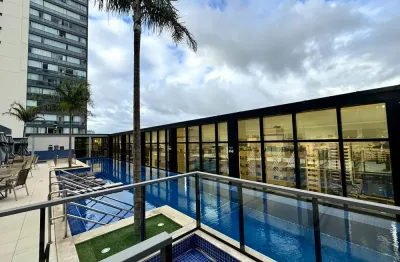 Apartamento no ed. highline porteira fechada, 2 quartos, suíte e lazer completo na enseada do suá - es