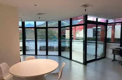 Sala à venda no shopping città américa - barra da tijuca, com 65m² por r$448.000,00