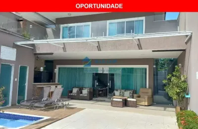 Casa à venda no condomínio parque das palmeiras - recreio dos bandeirantes, 4 suítes por r$2.590.000,00
