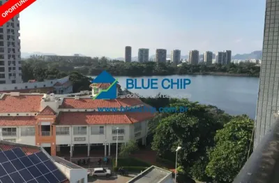 Apartamento para locação no condomínio alfa barra, alfa park - barra da tijuca com 67m², 1 quartos por r$4.500,00