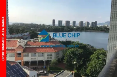 Apartamento à venda no condomínio alfa barra alfa plaza - barra da tijuca , com 1 quartos por r$780.000,00