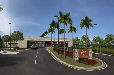 Terreno em condomínio fechado, residencial green park, lote a venda, santa eliza, itupeva,