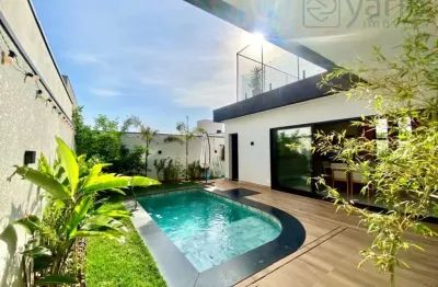 Casa em condomínio fechado com 3 quartos à venda na rua dos pinheiros, 1280, jardim novo mundo, jundiaí por r$ 2.999.000