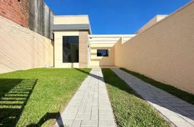 Casa Nova 03 Dormitórios sendo 01 suíte a venda no Bairro Ipê em São José dos Pinhais,