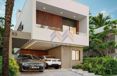 Casa em condomínio fechado com 3 quartos à venda na Rua Oristela Foggiatto, Costeira, São José dos Pinhais, 136 m2 por R$ 890.000