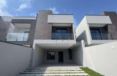 Casa com 3 quartos à venda na Rua Marechal Cândido Rondon, Bom Jesus, São José dos Pinhais, 209 m2 por R$ 1.490.000
