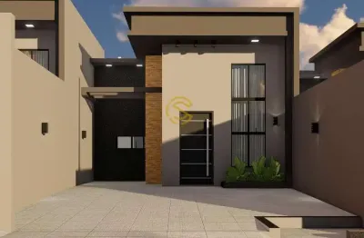 Casa para venda em santa tereza do oeste, loteamento ecovile, 3 dormitórios, 1 banheiro, 2 vagas