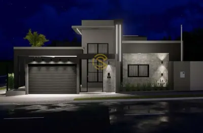 Casa para venda em santa tereza do oeste, centro, 3 dormitórios, 1 suíte, 1 banheiro, 2 vagas