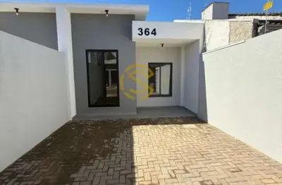 Casa para venda em cascavel, vista linda, 2 dormitórios, 1 banheiro, 2 vagas