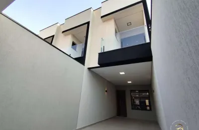 Sobrados novos com área gourmet – jardim três marias / ponte rasa