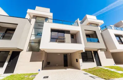 Condomínio vila unika - sobrado alto padrão em santa felicidade, curitiba/pr