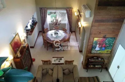 Casa com 3 dormitórios à venda, 320 m² por r$ 2.300.000,00 - marambaia - vinhedo/sp