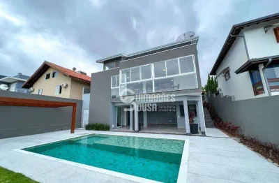 Casa com 4 dormitórios à venda, 455 m² por r$ 3.290.000,00 - condomínio alpes de vinhedo - vinhedo/sp