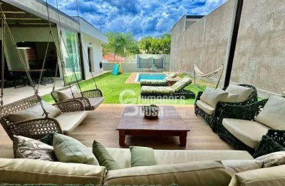 Exclusivo: sobrado de  5 quartos com área gourmet e piscina no condomínio terras de vinhedo, vinhedo