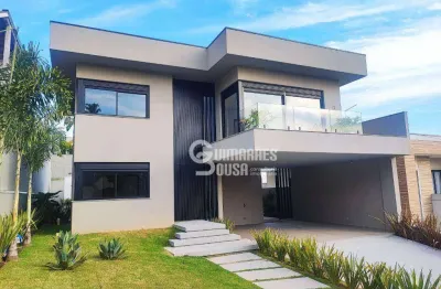 Casa nova no condomínio terras de vinhedo – 4 suítes, piscina aquecida e solarium