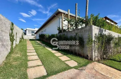 Casa térrea nova no condomínio residencial terras de santa teresa – alto padrão e sofisticação