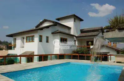 Casa com 5 dormitórios à venda, 568 m² por r$ 3.450.000,00 - condomínio estância marambaia - vinhedo/sp