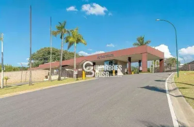 Terreno à venda no condomínio arboretum em vinhedo/sp  600 m² com leve aclive
