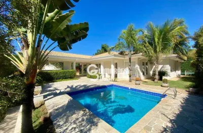 Oportunidade única no condomínio marambaia – casa térrea com 3 quartos (1 suite)piscina e espaço gourmet em vinhedo/sp