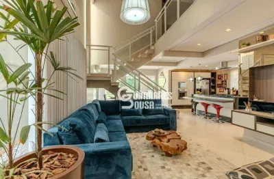 Casa com 3 suítes, piscina aquecida e cinema privativo a venda, 260 m² por r$ 1.750.000 - condomínio via castelli - louveira/sp