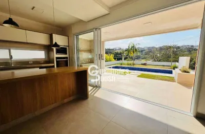 Casa com 3 dormitórios para alugar, 278 m² por r$ 15.585,00/mês - condomínio campo de toscana - vinhedo/sp