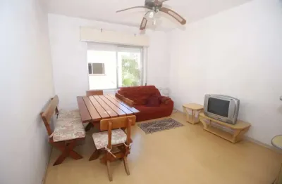 Apartamento mobiliado de 1 dormitório no edifício residencial parati