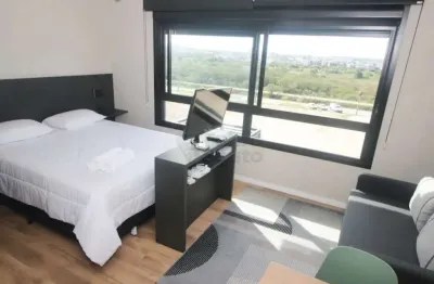 Loft mobiliado no canto - viva o melhor do parque una com conforto e estilo!