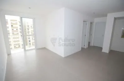 Apartamento com sacada e dois dormitórios no acqua parque ? 8º andar