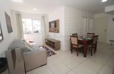 Apartamento de 2 dormitórios totalmente mobiliado no condomínio lucca ii