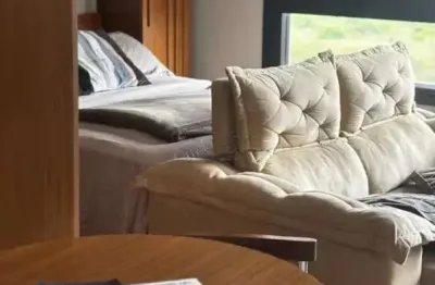 Loft mobiliado no parque una - canto - próximo ao shopping e ferreira viana