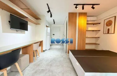 Studio com 1 dormitório para alugar, 27 m² por r$ 2.864,41/mês - perdizes - são paulo/sp