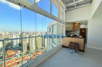 Cobertura com 3 dormitórios à venda, 215 m² por r$ 2.710.000,00 - mooca - são paulo/sp