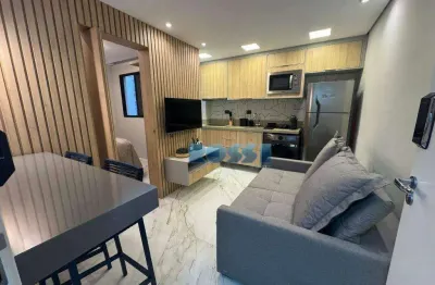 Apartamento com 1 dormitório para alugar, 26 m² por r$ 4.000,00/mês - mooca - são paulo/sp