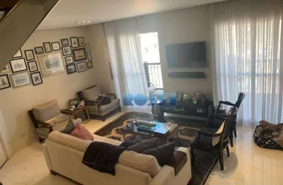 Cobertura com 3 dormitórios à venda, 210 m² por r$ 2.700.000,00 - mooca - são paulo/sp