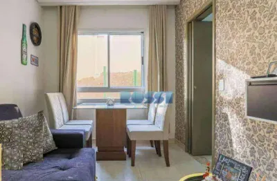 Apartamento com 2 dormitórios à venda, 45 m² por r$ 270.000,00 - vila alpina - são paulo/sp