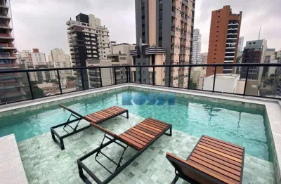Apartamento com 1 dormitório para alugar, 30 m² por R$ 4.080,00/mês - Pinheiros - São Paulo/SP