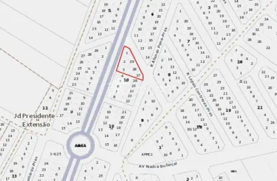 Área 2.336m² - esquina estratégica - jardim presidente, goiânia-go