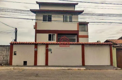Casa com 6 dormitórios, 385 m² - venda por r$ 890.000,00 ou aluguel por r$ 5.724,00/mês - parque valentina miranda - macaé/rj
