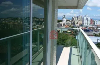 Cobertura com 4 dormitórios para alugar, 155 m² por r$ 7.950,00/mês - cavaleiros - macaé/rj