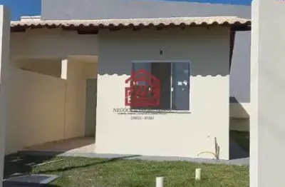 Casa à venda em ajuda de cima, macaé: 2 quartos, 56m², r$330 mil