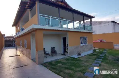 Casa com 4 dormitórios à venda, 400 m² por r$ 1.250.000 - jardim atlântico central (itaipuaçu) - maricá/rj