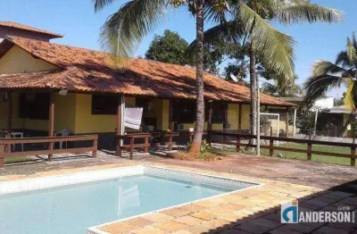 Excelente casa c/5qtos 4suítes, piscina, churrasqueira e campo futebol em itaipuaçu