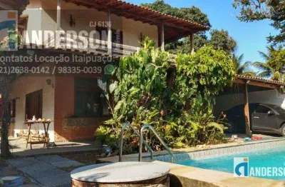 Casa com 3 quartos à venda na Rua Engenheiro Domingos Barbosa, Recanto de Itaipuaçu, Maricá