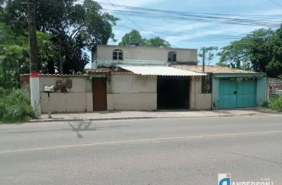 Lote comercial com casa em itaipuaçu na avenida carlos mariguella.