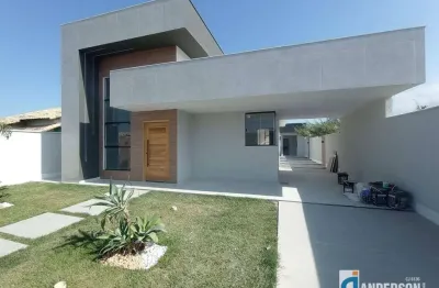 Maravilhosa casa 3 quartos (1 suíte) estilo moderna no jd. atlântico leste