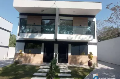 Lançamento !!! duplex 2 quartos (sendo 1 c/sacada) com churrasqueira em inoã maricá a poucos metros rodovia.