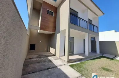 Excelente casa duplex c/ 2 quartos à venda por r$ 380.000 - jardim atlântico - maricá/rj