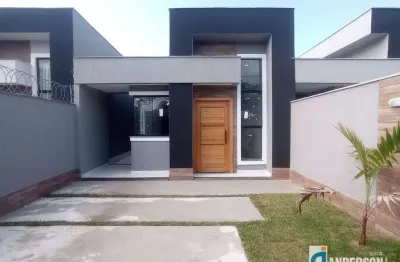 Excelente casa 3 quartos (1 suíte) estilo moderna no jd. atlântico central