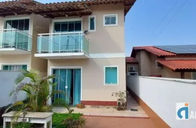 Excelente casa duplex c/ 3 quartos à venda por r$ 530.000 - itaipuaçu - maricá/rj