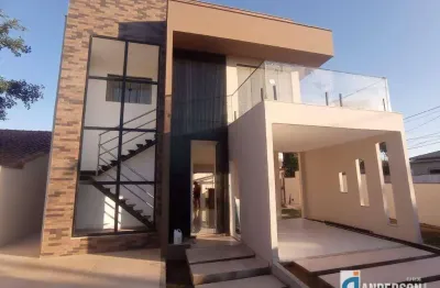 Excelente casa duplex c/ 3 quartos à venda por r$ 680.000 - jardim atlântico (itaipuaçu) - maricá/rj